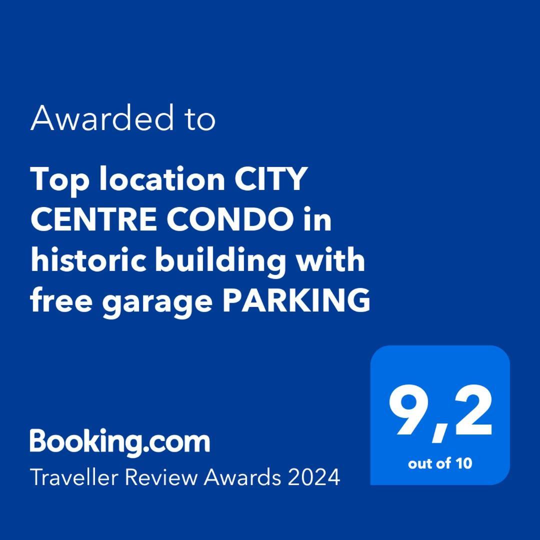 Top Location City Centre Condo In Historic Building With Free Garage Parking Ljubljana Extérieur photo